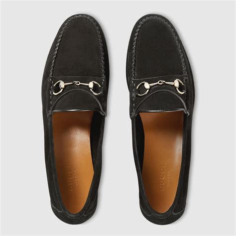 gucci suede loafers womens